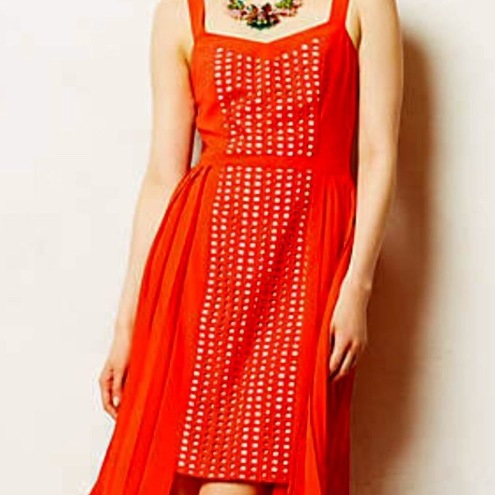 Anthropologie Vessel Neria Eyelet Dress by Timo Weiland